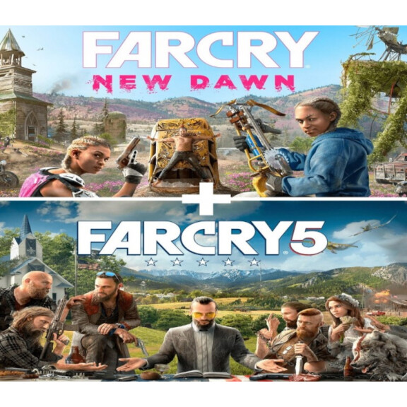 Far Cry 5 + Far Cry New Dawn Deluxe Edition Bundle AR XBOX One CD Key