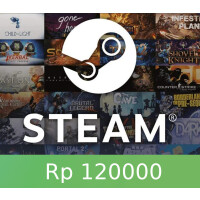 Steam Wallet Card IDR 120000 ID Activation Code