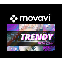 Movavi Video Editor Plus 2021 Effects - Trendy Intro Set Steam CD Key