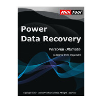 MiniTool Power Data Recovery Personal Ultimate License (Lifetime / 3 PCs)