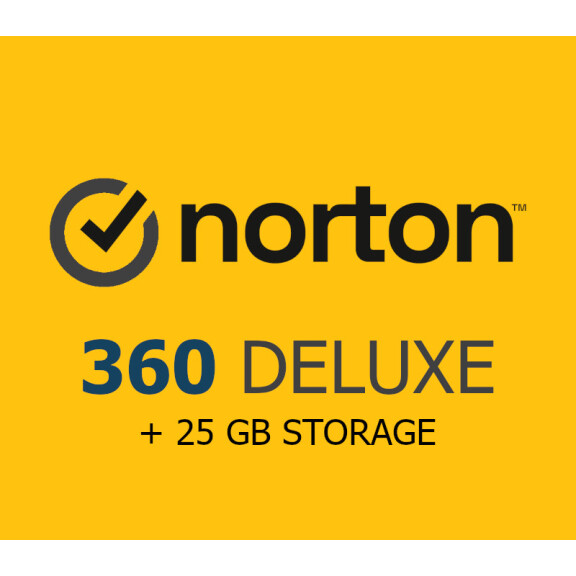 Norton 360 Deluxe 2023 EU Key (1 Year / 3 Devices) + 25 GB Cloud Storage