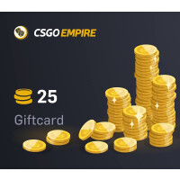 CSGOEmpire 25 Coin Gift Card