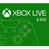 XBOX Live $300 Prepaid Card HK