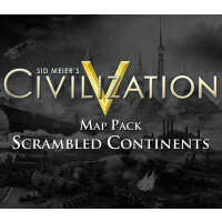 Sid Meier's Civilization V - Scrambled Continents Map Pack DLC Steam CD Key