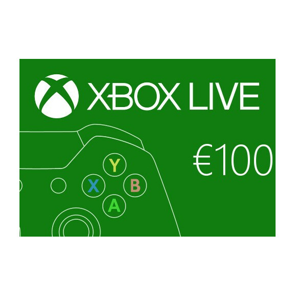 XBOX Live €100 Prepaid Card EU