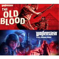 Wolfenstein: Old Blood + Wolfenstein: Youngblood EU PS4 CD Key