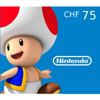 Nintendo eShop Prepaid Card CHF 75 CH Key
