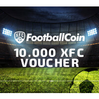 FootballCoin 10.000 XFC Voucher