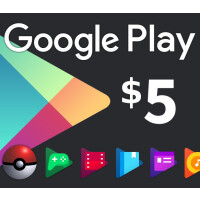 Google Play $5 US Gift Card