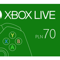XBOX Live 70 PLN Prepaid Card PL