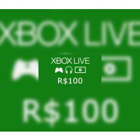 XBOX Live 100 BRL Prepaid Card BR