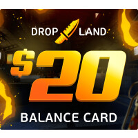 Dropland.net 20 USD Wallet Card Key