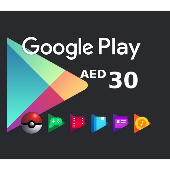 Google Play AED 30 AE Gift Card