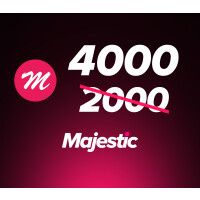 Majestic RP - 4000 MC HALF-PRICE CIS Promo Code