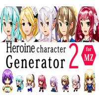 RPG Maker MV - Heroine Character Generator 2 DLC EU Steam CD Key
