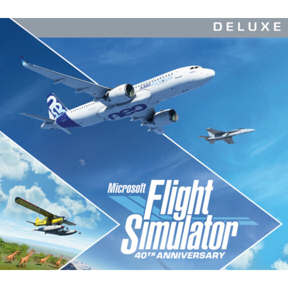 Microsoft Flight Simulator 40th Anniversary Deluxe Edition EU v2 Steam Altergift