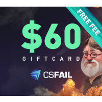 CS fail $60 Gift Card