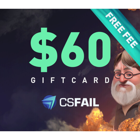 CS fail $60 Gift Card