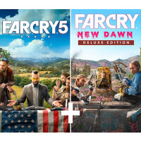 Far Cry 5 + Far Cry New Dawn Deluxe Edition Bundle EU XBOX One CD Key