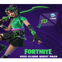 Fortnite - Hiss Clique Quest Pack + 1000 V-Bucks Challenge DLC EU XBOX One / Xbox Series X|S CD Key