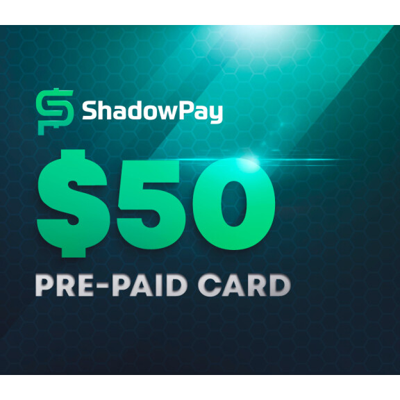 Shadowpay.com $50 Pre-paid Card