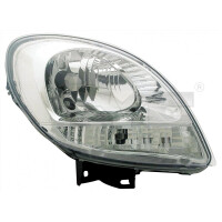 REFLEKTOR KANGOO 03- PRAWY H4/EL/BIALY/ 26010-00Q0L