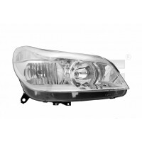 REFLEKTOR CITROEN C5 04- PRAWY H7+H1/EL/ 620643