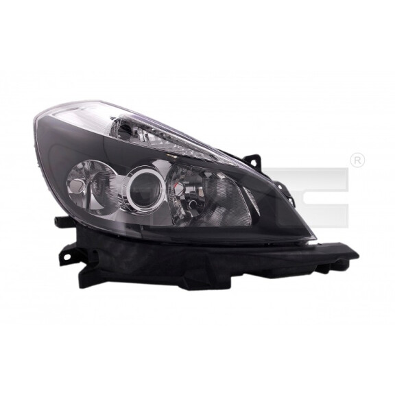 REFLEKTOR CLIO III 05- PRAWY 2H7+H1/EL/ 7701061076
