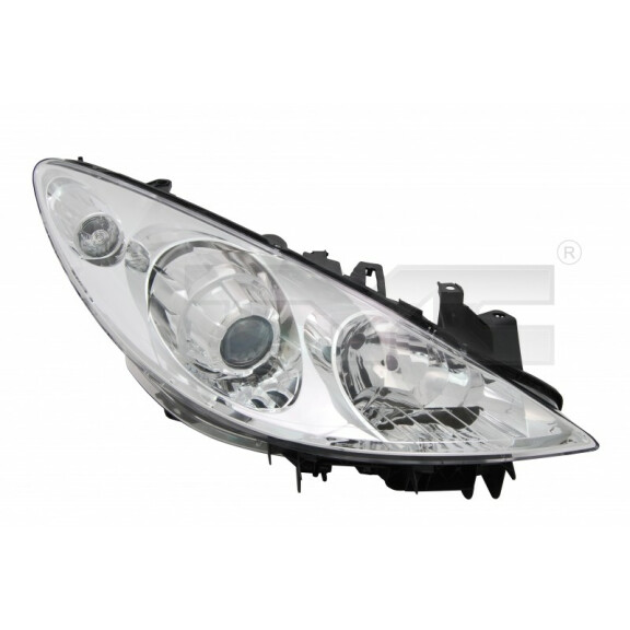 REFLEKTOR PEUGEOT 307 05- PRAWY H1+H7/SI/TY 620686