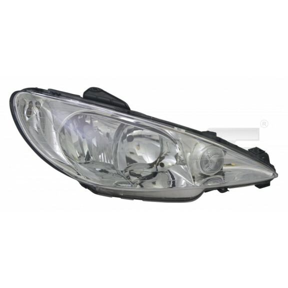 REFLEKTOR PEUGEOT 206 05- PRAWY H7+H1/VALEO 6206A0