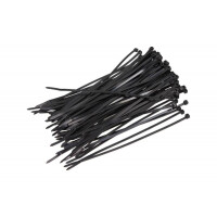 OPASKA PLASTIKOWA 4X200 (1 OPAK. 100 SZT) CZARNA