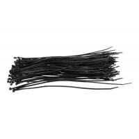 OPASKA PLASTIKOWA 4X300 (1 OPAK. 100 SZT) CZARNA