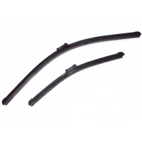 PIÓRO WYCIERACZKI FIAT DOBLO 09 PRZÓD KPL LE+PR PŁASKIE 600MM+400MM 51900238 + 51900240