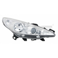 REFLEKTOR PEUGEOT 207 06- PRAWY 2H7+H1/EL/T 620696
