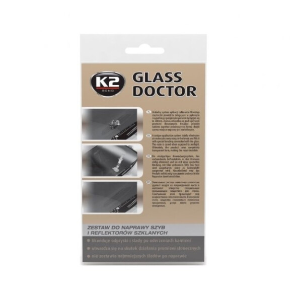 GLASS DOCTOR ZESTAW DO NAPRAWY SZYB I REFLEKTORÓW / K2