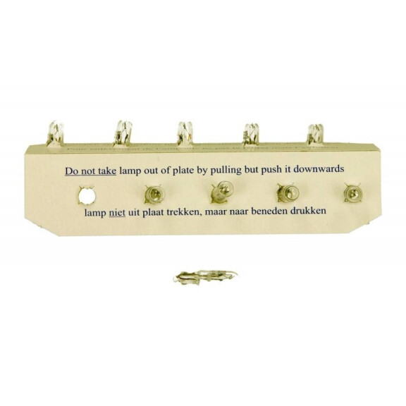 ŻARÓWKA W1,2W 12V/1,2W CAŁOSZKLANA 10SZT (BRAK ECE) 0170373002