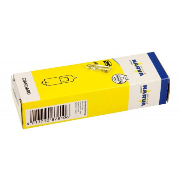 ŻARÓWKA W2,3W 12V/2,3W CAŁOSZKLANA 10SZT 0170733000