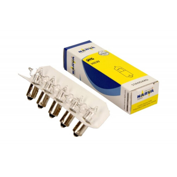 ŻARÓWKA H6W 12V/6W BAX9S (HALOGENOWA) 10SZT 0681613000