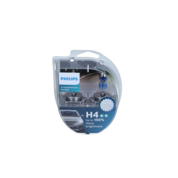 ŻARÓWKA H4 12V 60/55W P43T-38 X-TREMEVISION PRO150 2SZT. PHI12342XVPS2