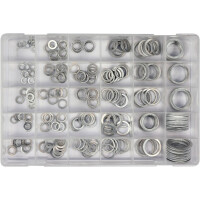 300 SZT PODKŁADEK ALUMINIOWYCH MIX YT06865
