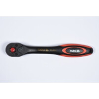 GRZECHOTKA 3/8 72 ZĘBY 202 MM POWLEKANA WYGIĘTA YT0294
