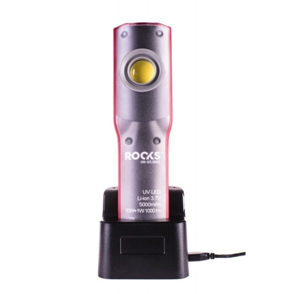 LAMPA INSPEKCYJNA UV, COB LED, 10W+UV, 1000 LM OK033005