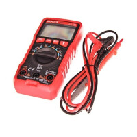 MULTIMETR, MIERNIK CYFROWY AUTOMATIC, LED-NCV SYSTEM, TRUE RMS OK030029
