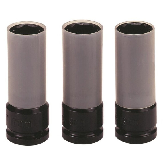 ZESTAW NASADEK DO FELG, 1/2 17, 19, 21 MM 9203N