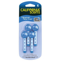 ZAPACH CALIFORNIA SCENTS VENT STICKS DO NAWIEWU - NEWPORT NEW CAR (4SZT.)