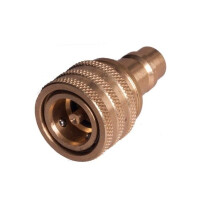 SZYBKOZŁĄCZKA ADAPTER HP DO AUTA Z 1234YF NA R134A GRUBSZA, KRÓTSZA