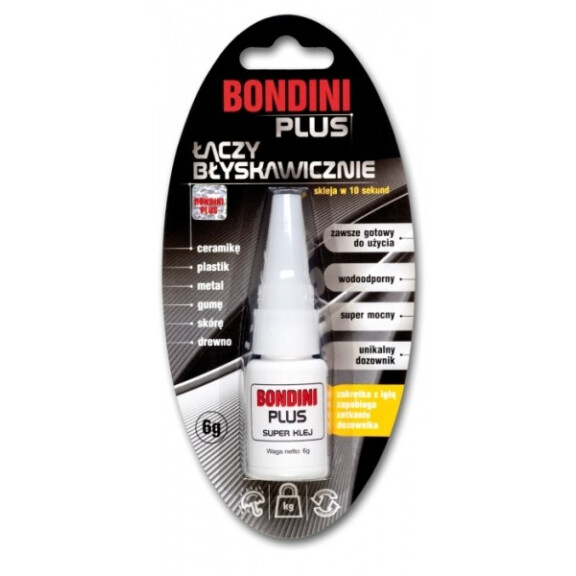 KLEJ BONDINI PLUS 6G / KROPELKA