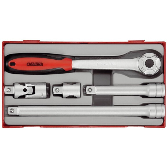 ZESTAW POKRĘTŁA ZAPADKOWE Z CHWYTEM KWADRATOWYMGO. Z CHWYTEM 1/2 TENG TOOLS TT1205 TT1205