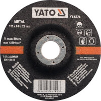 TARCZA DO SZLIFOWANIA METALU 125 YT-6124