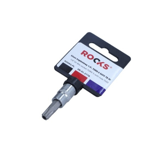 KLUCZ TRZPIENIOWY 1/4, TORX-5 SAFE TS 40 OK012778